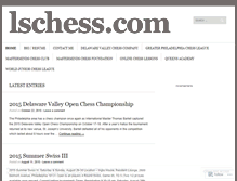Tablet Screenshot of lschess.com